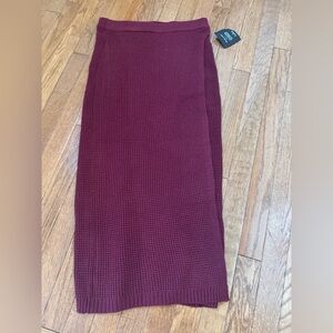 Lulus fashion Knit Midi Skirt size M